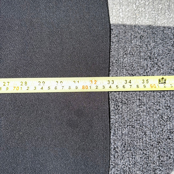 Women's Urban Rose Black Dress Measurements in photos Keyhole Neck Fit & Flare - Picture 9 of 10